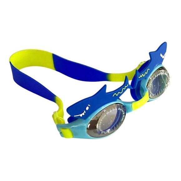 Kids Shark Swimming Goggles Pool Beach Water Gear - Picture 1 of 3